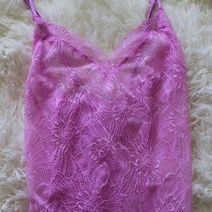 NWT Victoria's Secret Pink Lace Chemise
